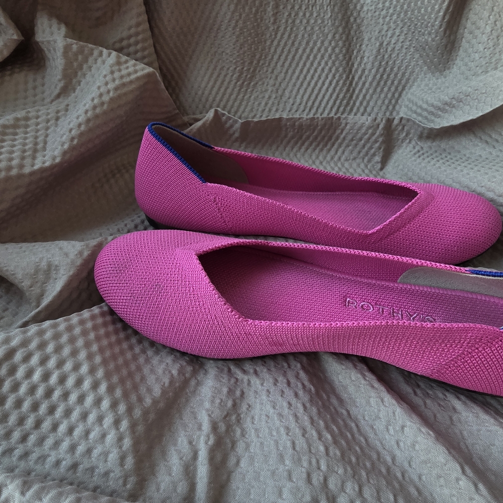 Rothy's Women's Pink Flats - Picture 4 of 8